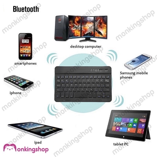 Bàn Phím Bluetooth Không Dây Cho Ios Android Windows Pc Ipad Tablet Pc