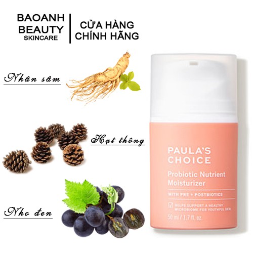 Gel dưỡng da giàu tinh chất lợi khuẩn-Paula's Choice Probiotic Nutrient Moisturizer 7300