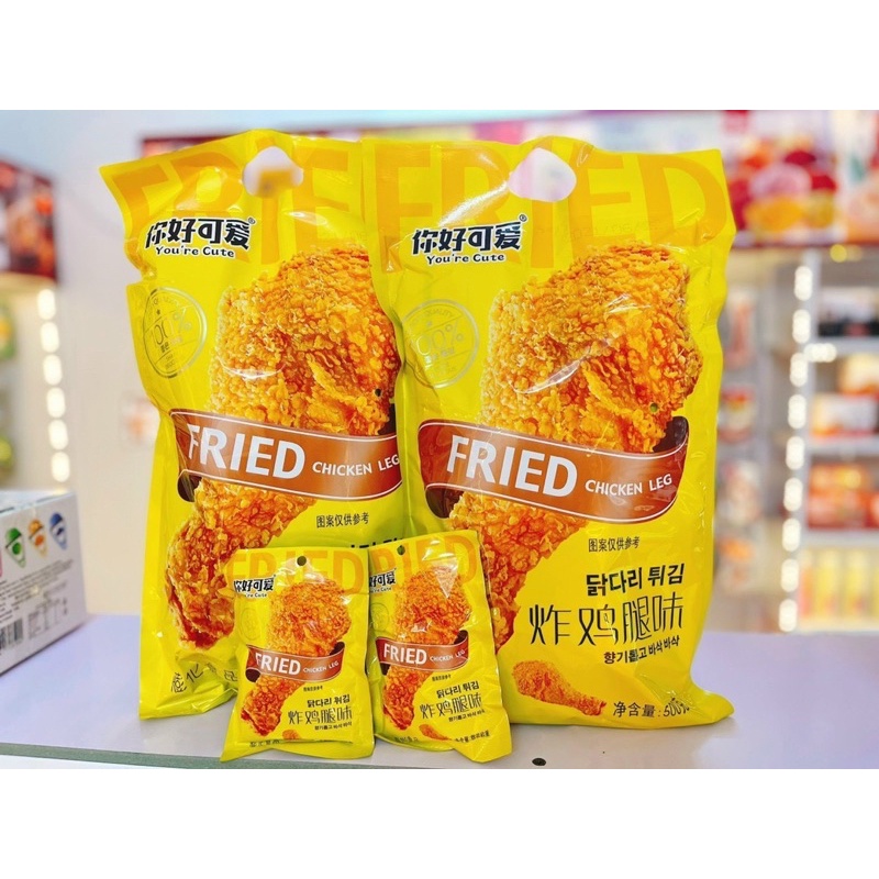 Bịch 360gr Snack Bim Bim Đùi Gà Siu To Khổng Lồ