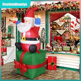 Ông già Noel thổi hơi trang trí giáng sinh