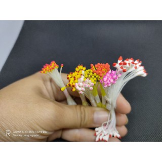 Nhị bột tép làm hoa voan