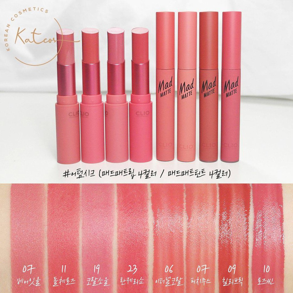 Son kem lì CLIO MAD MATTE TINT | BigBuy360 - bigbuy360.vn