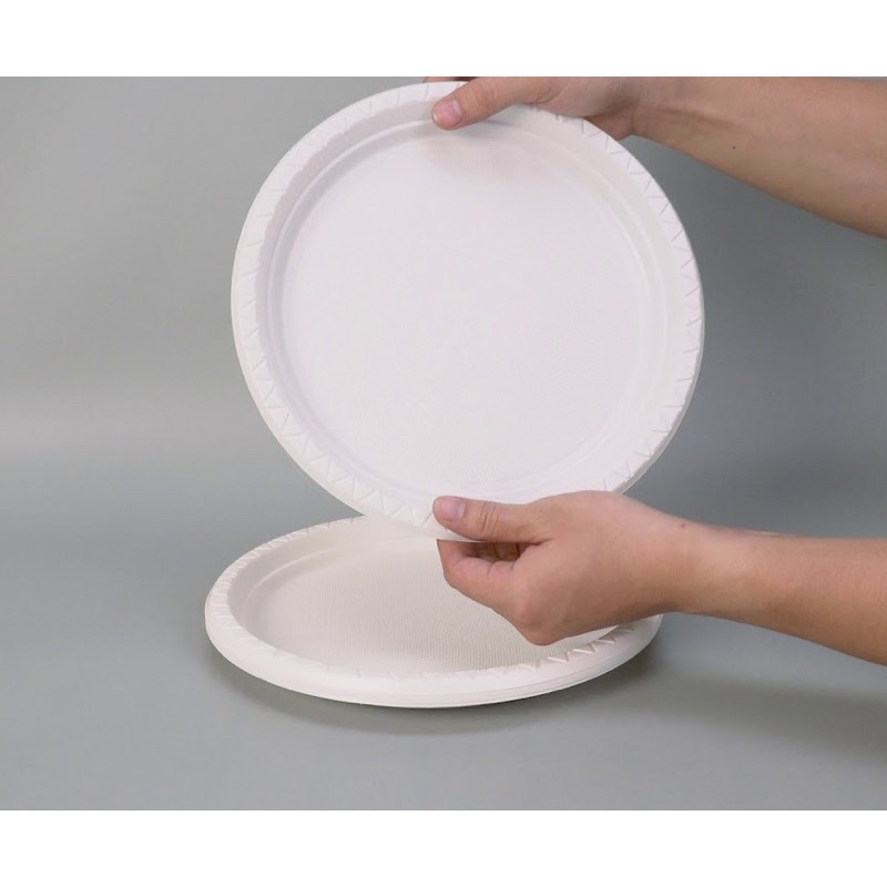 Đĩa nhựa tròn dùng 1 lần (50 cái)