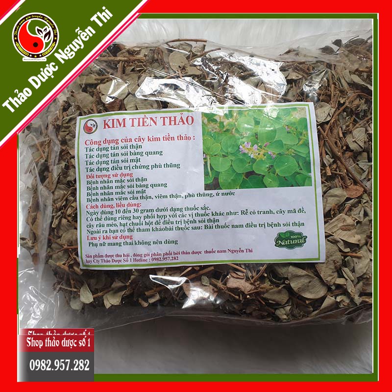 Kim Tiền Thảo Vị Thuốc Tán Sỏi Hiệu quả -1kg SP Của CTY Thảo Dược Số 1