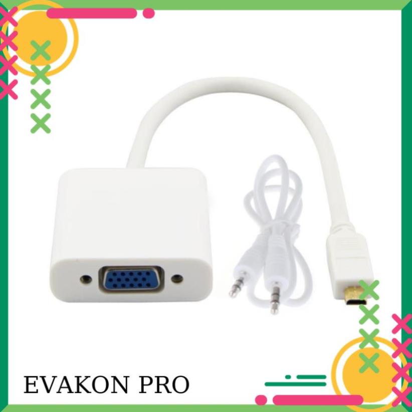 Cáp chuyển đổi HDMI sang VGA có âm thanh, HDMI to vga có âm thanh, dây chuyển từ hdmi sang vga, dây kết nối máy chiếu