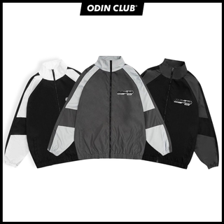 Áo khoác gió odin club mix jacket, áo khoác gió oversize form rộng unisex, local brand odin club