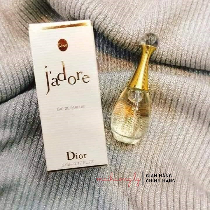 Nước hoa mini DIOR J'ADORE 5ml hàng chính hãng sale DUTY HÀN