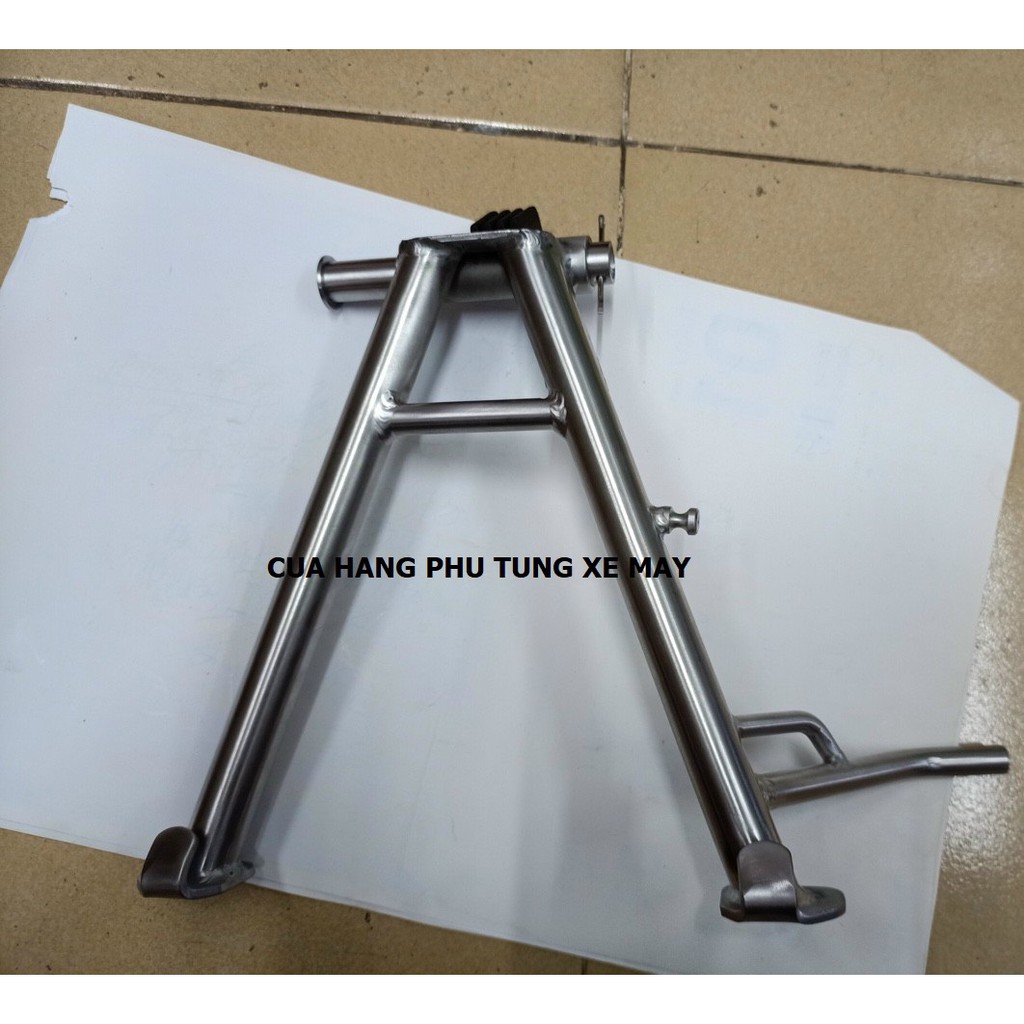 BỘ CHỐNG ĐỨNG + CHỐNG NGHIÊNG INOX 304 GẮN XE RAIDER FI - SATRIA