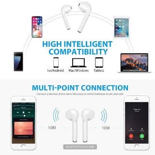 INPODS Bộ Tai Nghe Bluetooth 5.0 Không Dây I12 Tws Chuyên Dụng | BigBuy360 - bigbuy360.vn