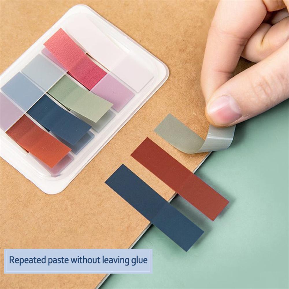 Bộ 100 Tờ Giấy Dán Ghi Chú Nhiều Màu Sắc F2Q9