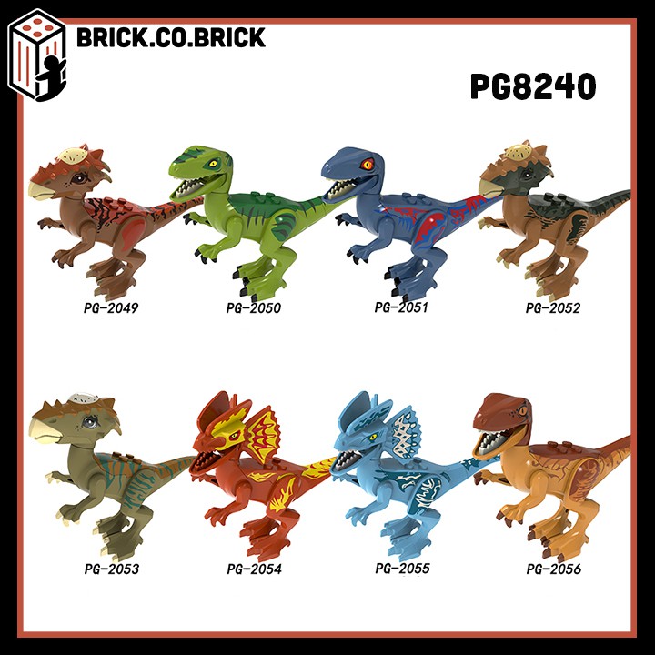 Đồ Chơi Lắp Ráp Non LEGO Khủng Long Mô Hình Dinosaur Jurrasic World - Thế Giới Khủng Long PG8240