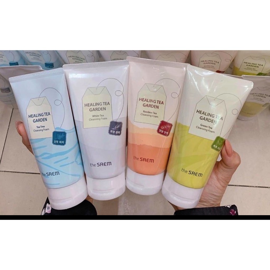 Sữa rửa mặt The Saem Healing Tea Garden Cleansing Foam