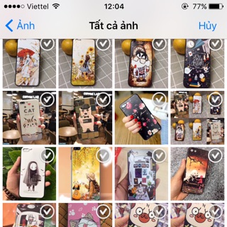 Combo 7 ốp điện thoại +2 iring