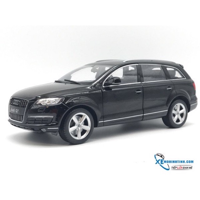 Xe Mô Hình Audi Q7 1:18 Welly-Fx (Đen)