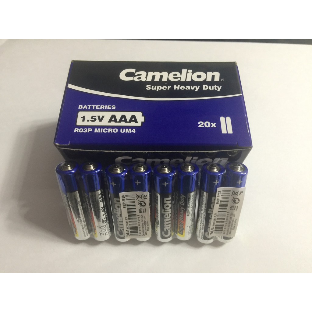 Hộp 40 viên Pin Tiểu AAA (3A) Camelion 1,5VOL (V)