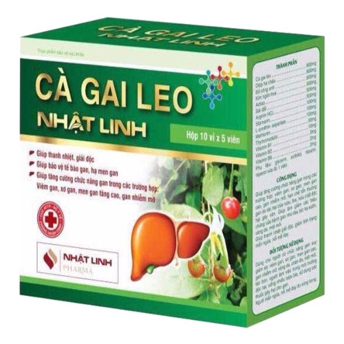 CÀ GAI LEO NHẬT LINH – Giúp thanh nhiệt, giải độc, bảo vệ tế bào gan, hạn men gan, giúp tăng cường chức năng gan (50v)