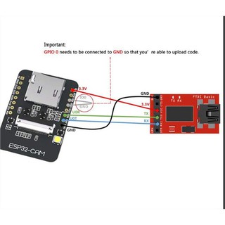 Module ESP32 Camera ESP32-CAM [có camera]