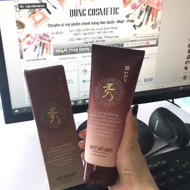 Tẩy da chết Arahan Peeling Gel