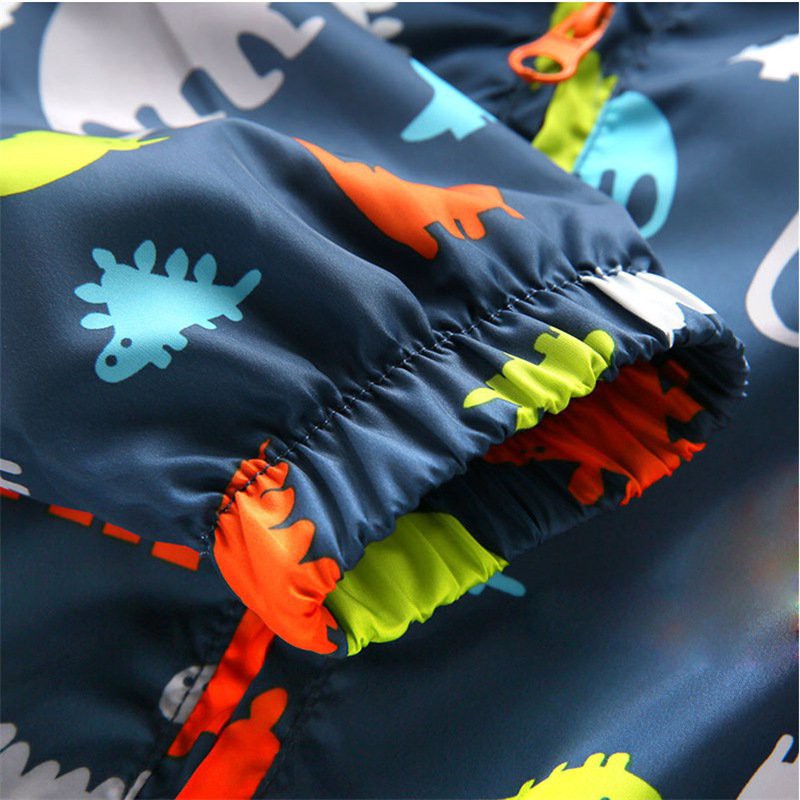 Áo khoác thời trang có mũ trùm đầu giữ ấm cho bé