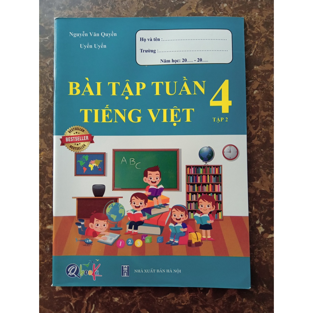 Sách - Bài Tập Tuần Tiếng Việt 4 - Tập 2 (1 cuốn)