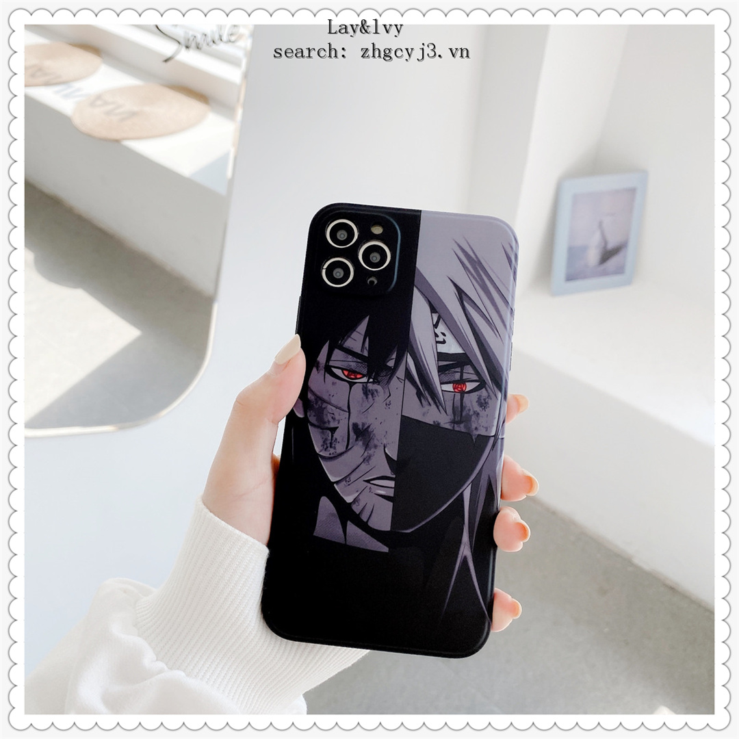 Ốp Lưng Silicone Họa Tiết Hoạt Hình Naruto Kakashi Cho Iphone 7 / 8 Iphone 7plus / 8plus Iphone X / Xs / Xr / Xsmax Iphone 11 11pro 11promax