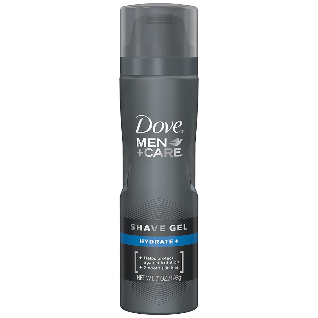 Bình xịt gel cạo râu dưỡng ẩm da Dove Men+Care Shave Gel Hydrate Plus 198g (Mỹ)