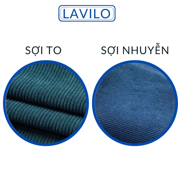 Áo sơ mi nữ nhung tăm form rộng tay dài khoác ngoài bigsize LAVILO SM09