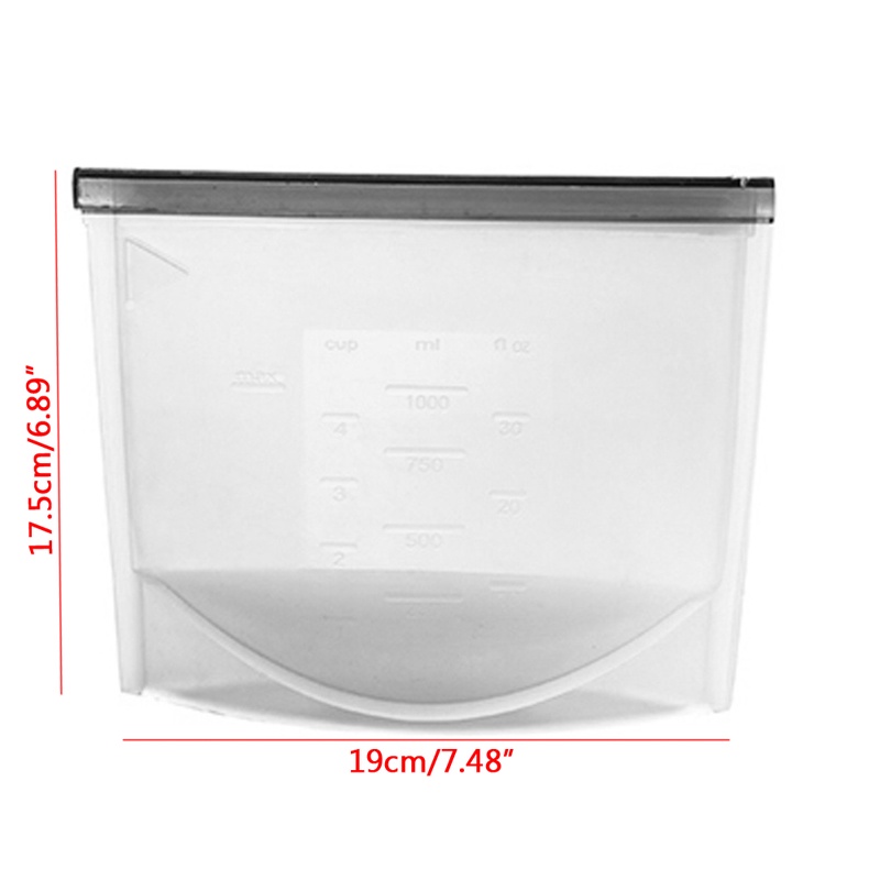 Aoto Túi Silicone Hút Chân Không Đựng Thực Phẩm Tái Sử Dụng Được