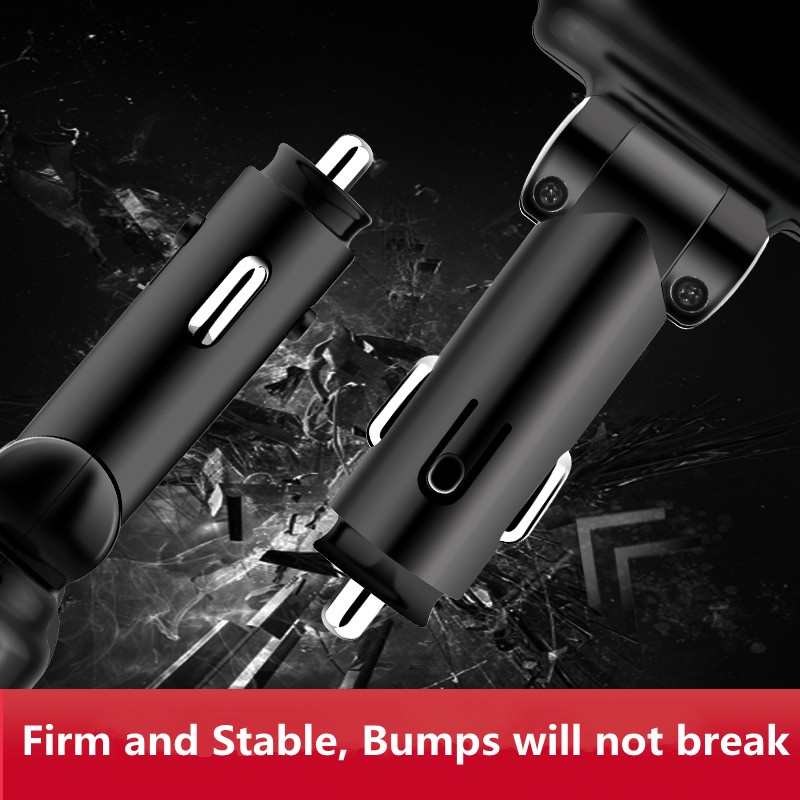 ✅Tất cả QC Passed✅ Ổ Cắm Sạc Nhanh Với 4 Cổng Vôn Kế 3.1A Cho Xe Hơi