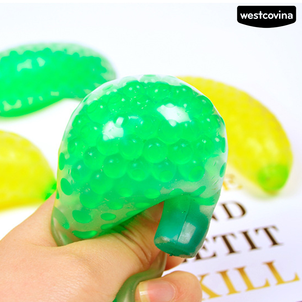 Đồ Chơi Xốp Squishy Giảm Stress Hình Quả Chuối Dễ Thương Cho Bé