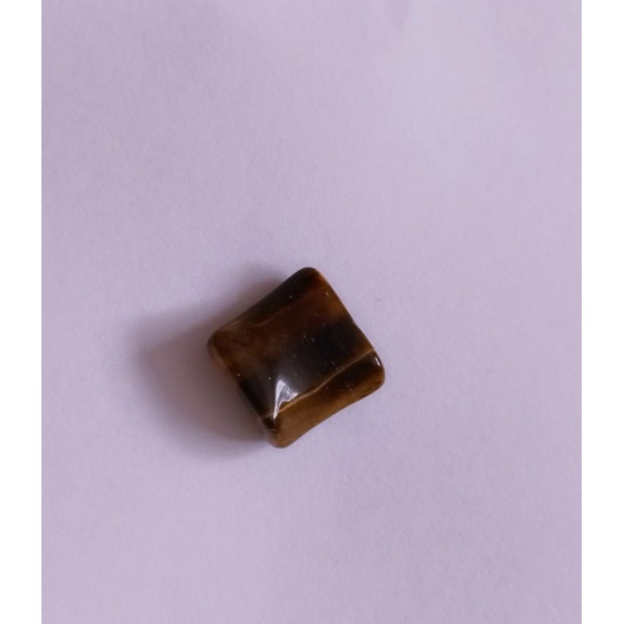 Viên đá thanh tẩy mắt hổ dùngthanh tẩy bài tarot,handmade, xỏ DIY, bể cá, sưu tầm