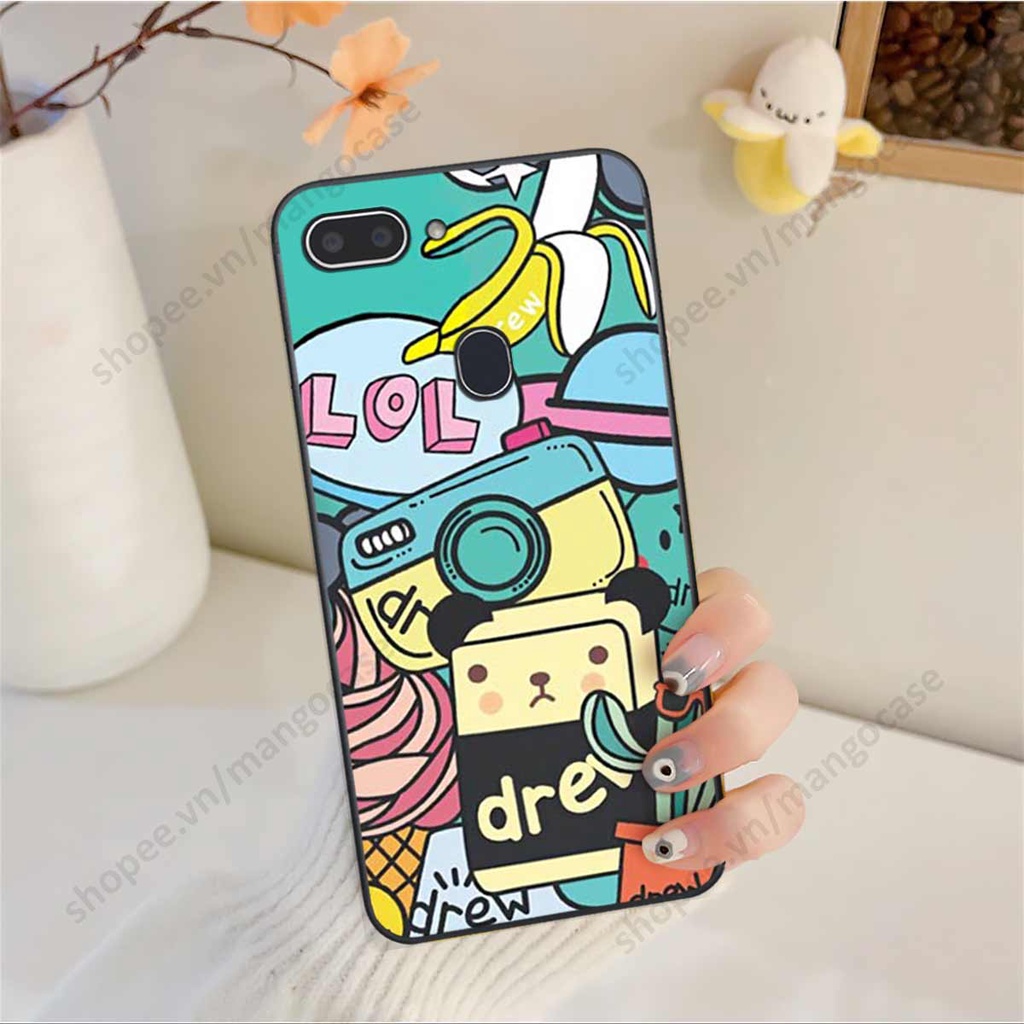 Ốp lưng điện thoại Realme 1 / 2 drew, kaws, bape cao cấp, vỏ ốp rẻ đẹp