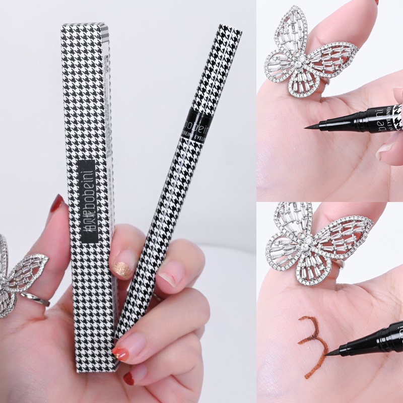 Bút kẻ mắt nước SUAKE 0.01mm màu siêu mịn chống nước lâu trôi nhanh khô