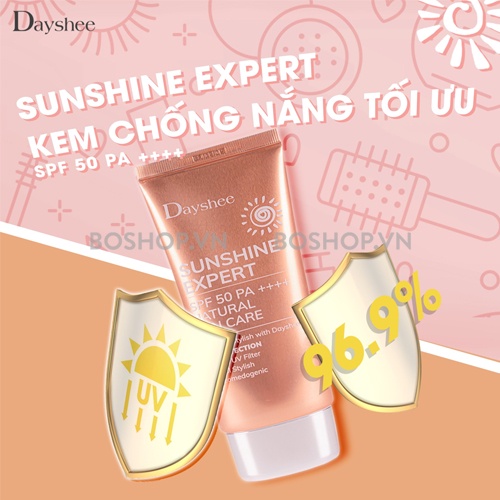 KEM CHỐNG NẮNG BẢO VỆ DA TỐI ƯU DAYSHEE SUNSHINE EXPERT SPF50 PA CHÍNH HÃNG - 9253