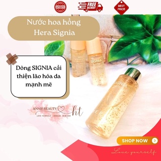 [Giá sốc] Nước hoa hồng HERA SIGNIA WATER 20ml cấp ẩm và hỗ trợ xóa nhăn, cải thiện lão hóa da với mùi hương đặc trưng