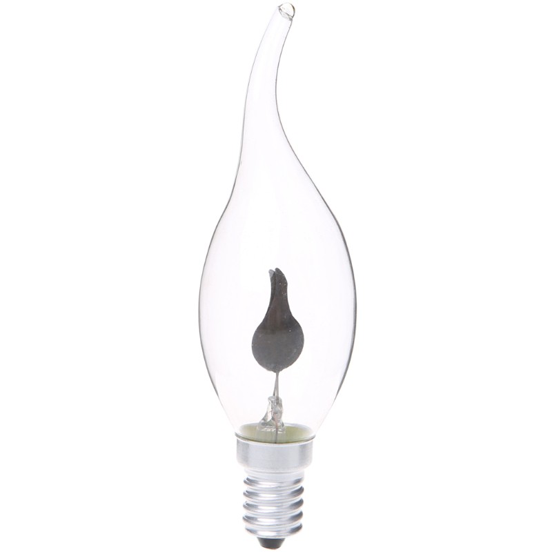 Bóng đèn sợi tóc E14 3W hình dáng ngọn lửa độc đáo