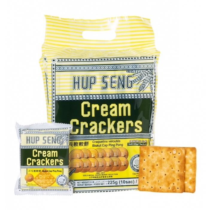 Bánh Ăn Kiêng Lúa Mạch Hup Seng Cream Crackers