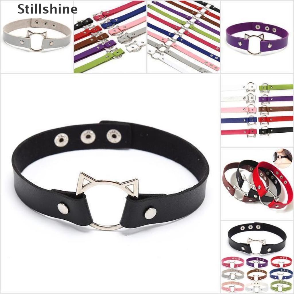 Vòng Cổ Choker Họa Tiết Đầu Mèo Thời Trang Cho Nữ