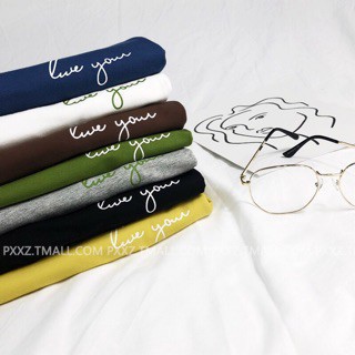 [ Đồng Giá 79k]✔️Áo thun tay lỡ form rộng - Love You | BigBuy360 - bigbuy360.vn