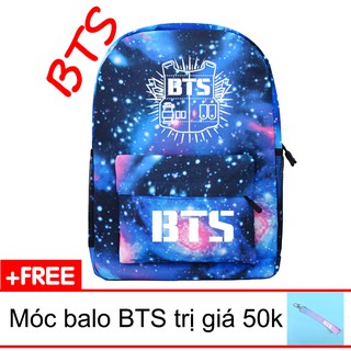 Balo BTS Galaxy Túi BTS Cặp Sách BTS f146 (Tặng móc balo)