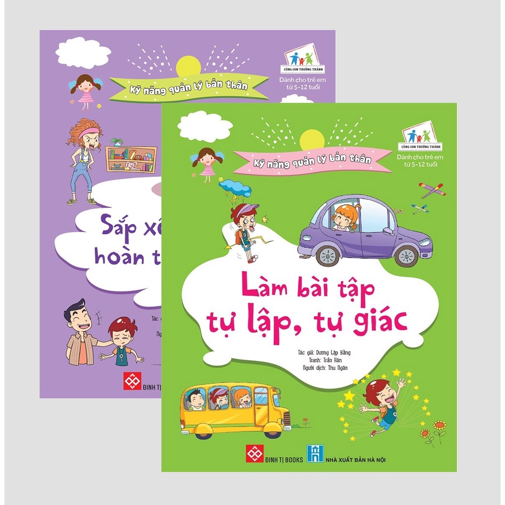 Sách – Kỹ Năng Quản Lý Bản Thân (Bộ 8 cuốn) - Cuốn lẻ tự chọn