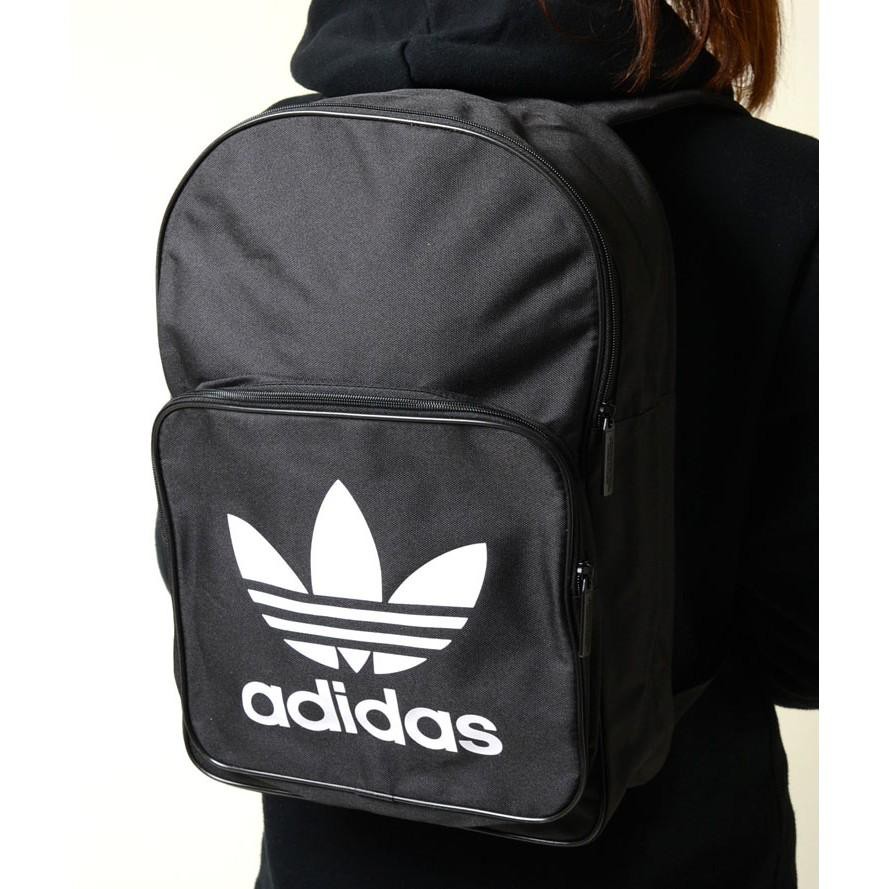 (HÀNG XUẤT XỊN) Balo das đen cở lớn B352 TREFOIL CLASSIC BACKPACK DJ2170
