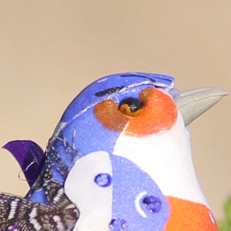 Chú Chim Giả Mini Trang Trí Đáng Yêu