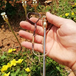 Cọc + xích chân gà mồi