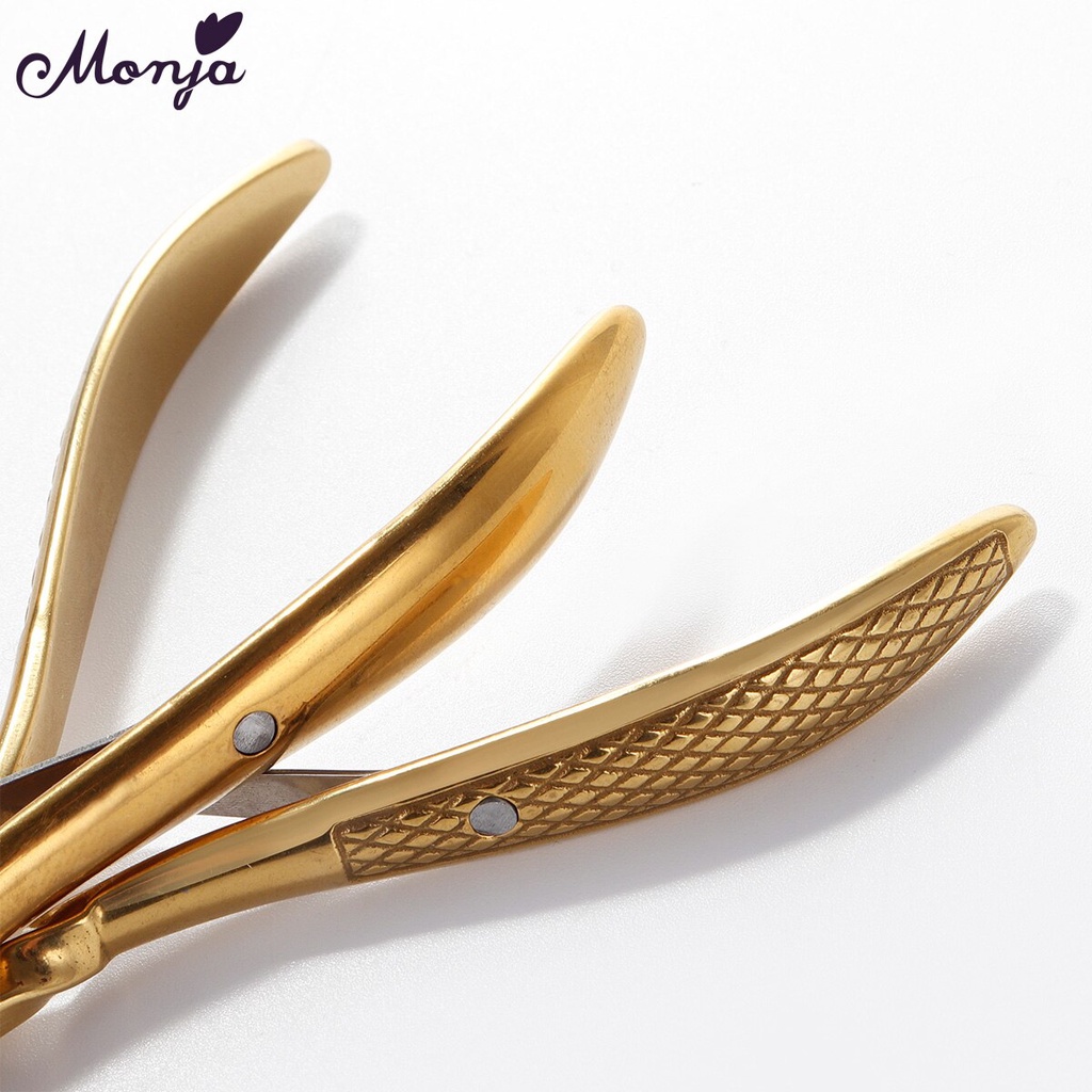 MONJA [Hàng mới về] Kềm cắt móng tay bằng thép không gỉ an toàn chất lượng cao