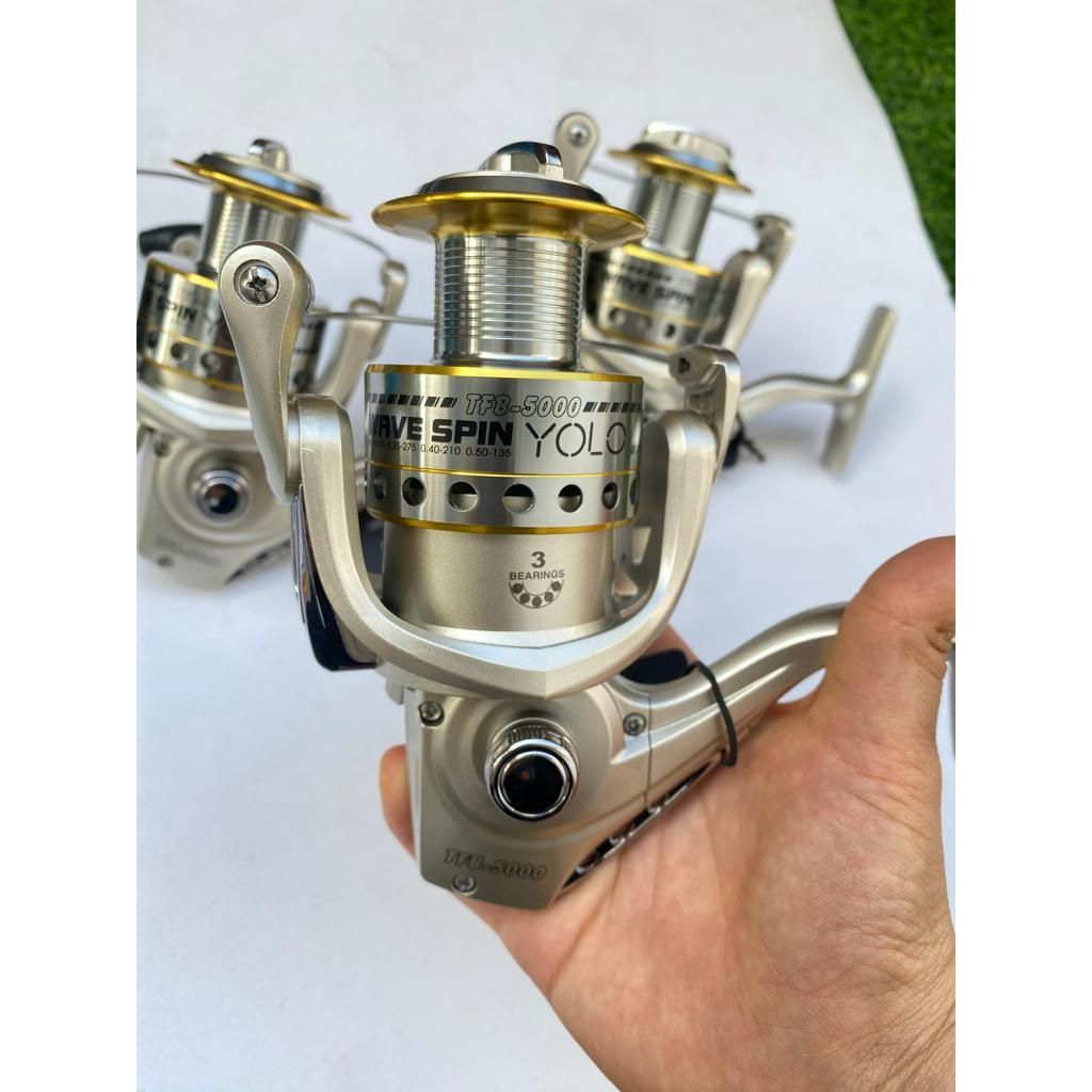 Máy câu cá yolo TFB-Máy câu nồi kim loại, câu lăng xê, lục