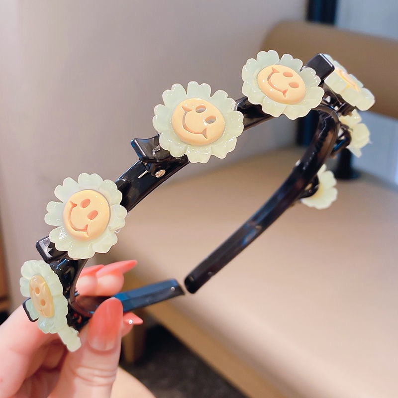 Cài Tóc Đính Hoa Kiểu Dáng Dễ Thương Thời Trang Cho Bé Gái