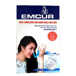 Bình rửa mũi người lớn và trẻ em EMCUR
