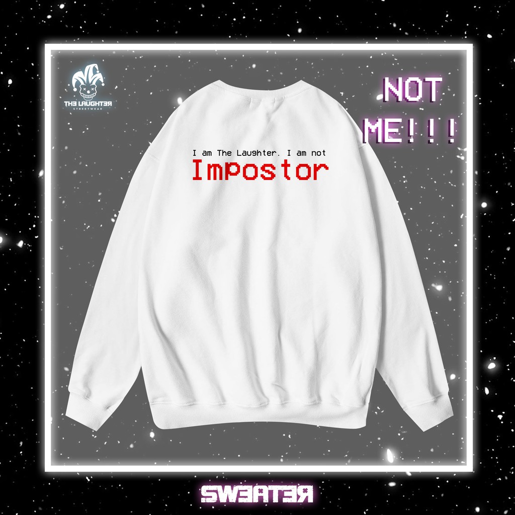 The Laughter - Áo DÀI TAY SWEATER AMONG US - NỈ DA CÁ | BigBuy360 - bigbuy360.vn