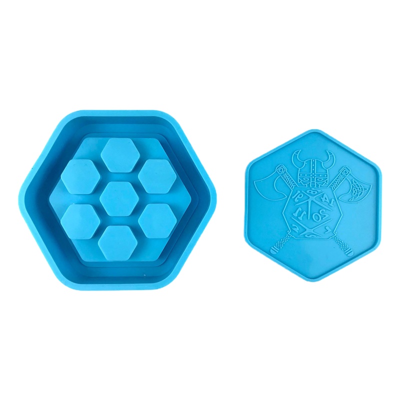 Khuôn Silicone Làm Hộp Đựng Trang Sức Hình Chữ Nhật DIY